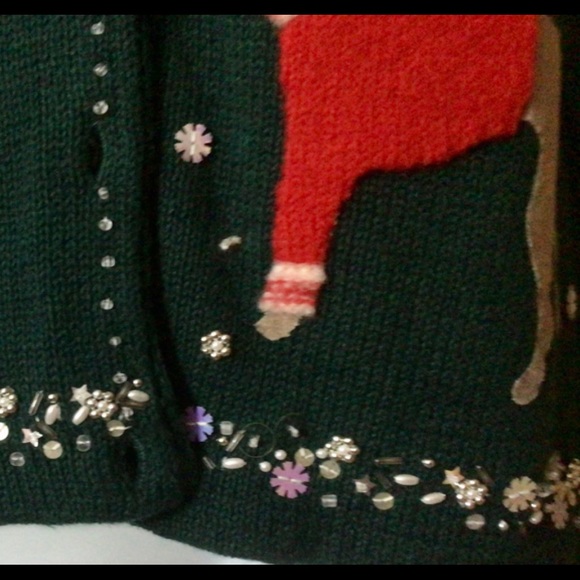 🎄🎄🍾Susan Bristol vest, appliqués, pretty stitch - Picture 11 of 14